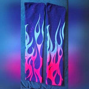 Purple and Pink Flame Arm Sleeves/Warmers
